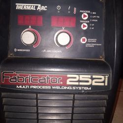 Used Lightly  Used Thermal Arc252i 3/1mig,Stick and Tig Welder 
