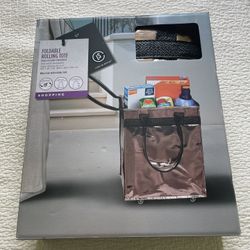 Foldable Rolling Tote 
