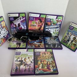 Xbox 360 Games Selection Kinect Adventures, SENSOR, Rayman,
