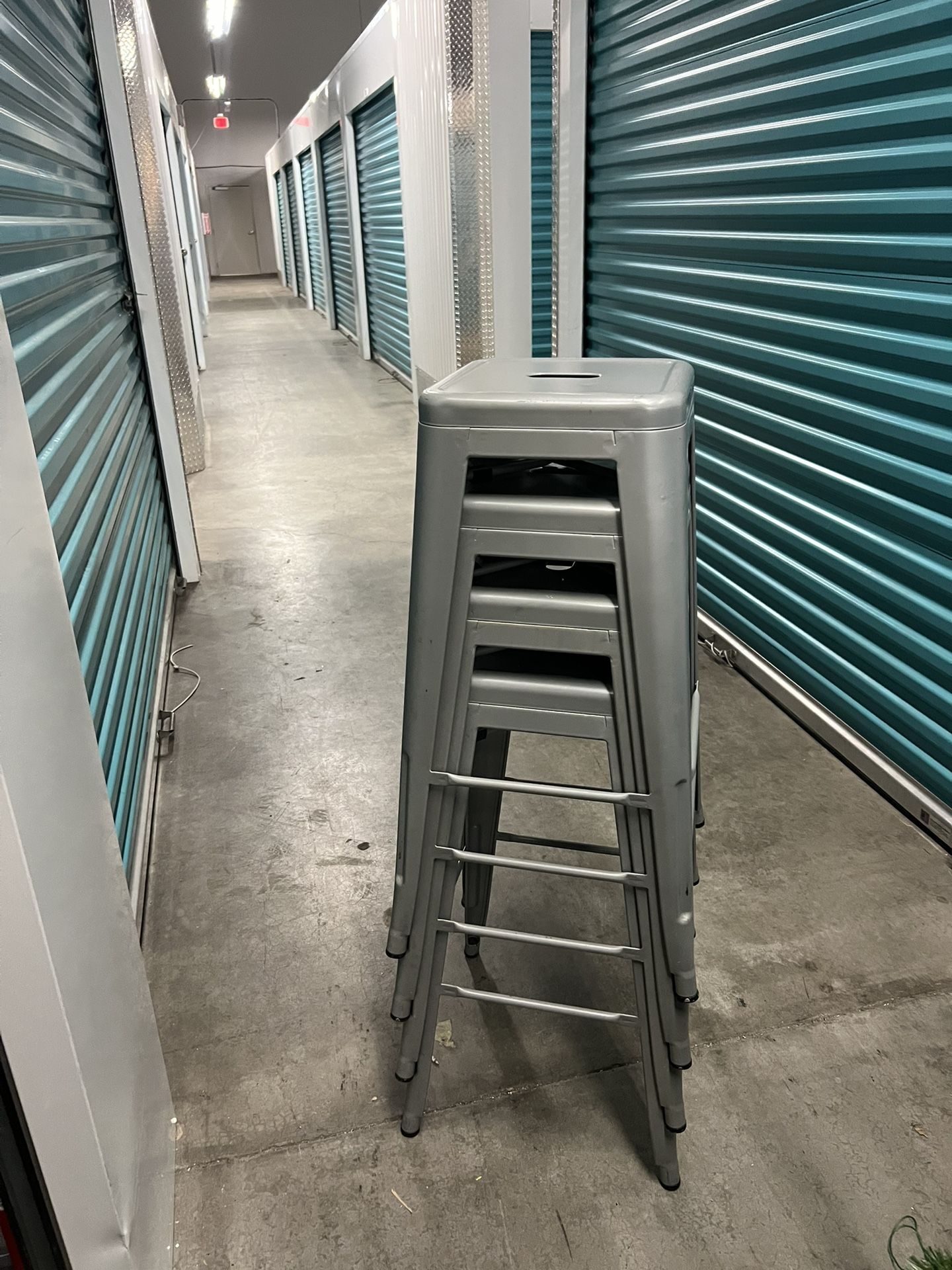 Metal Stools Set Of 4
