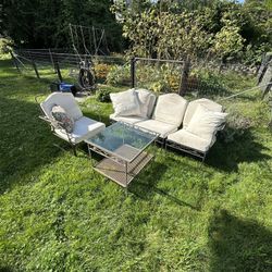 Wrought Iron Patio Set 