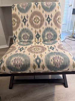 Patterned Accent Chair — $100