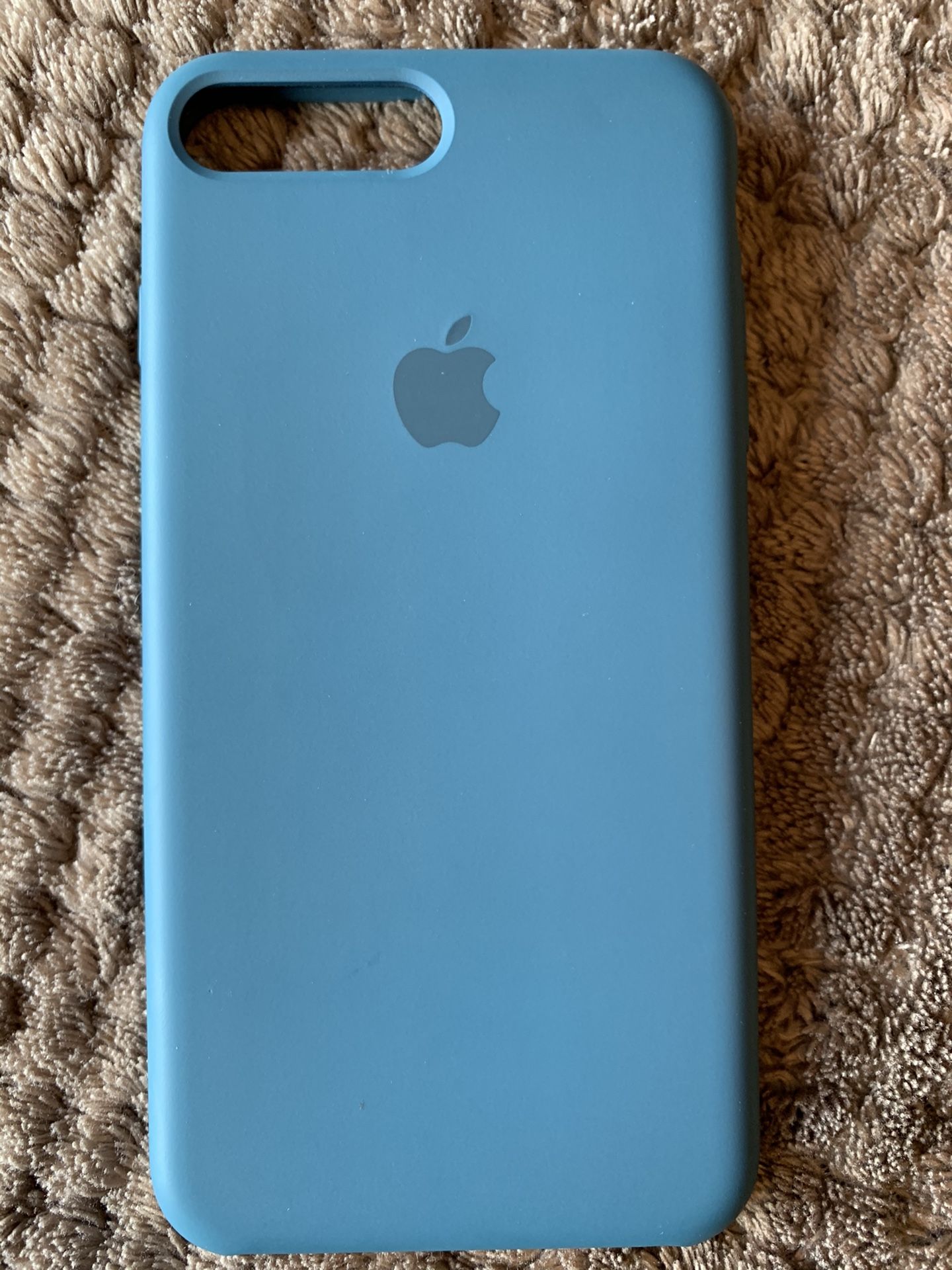 Apple IPhone 8Plus/7Plus Blue Silicone case