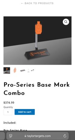 Taylor Targets Combo Set.