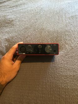 Scarlett Solo Focusrite Gen 2
