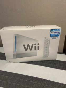 Nintendo Wii Console White Wii Sports Bundle