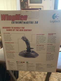 Wingman extreme digital 3D controller, opened but never used, just setting around collecting dust(not much, lol)