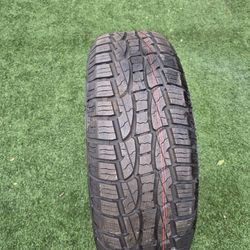 1 NEW TIRE 255-70R17