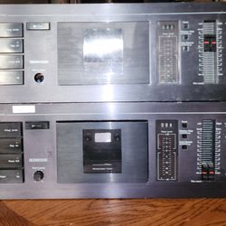 2 Nakamichi MR-2 2 Head Professional Cassette Decks