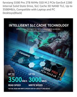 Fanxiang S500 Pro 2TB M.2 NVMe SSD