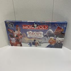 Monopoly Rudolph The Red Nosed Reindeer 2012 Collectors Edition New Sealed