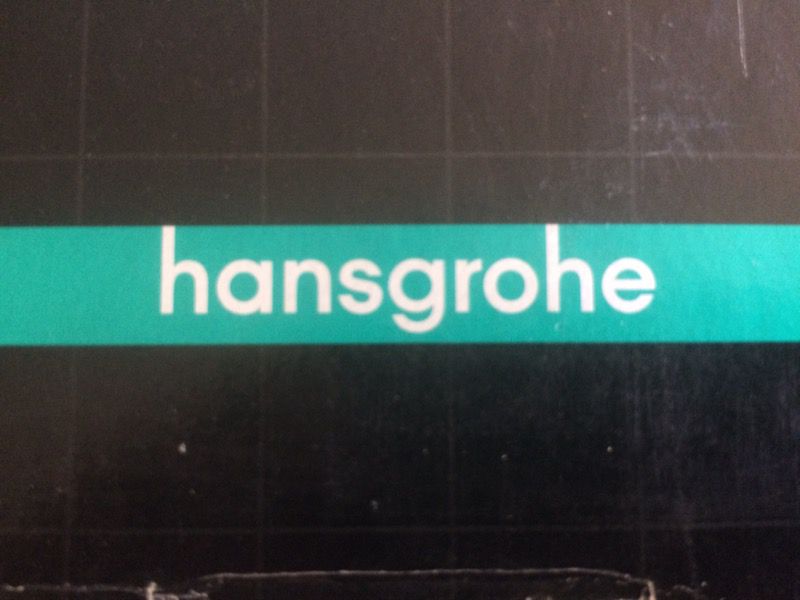 Hansgrohe Monsoon wallbar shower head set