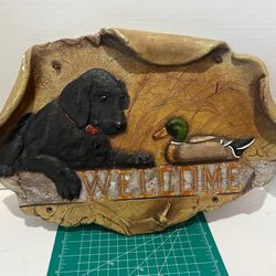 Big Sky Carvers Welcome Ceramic Plaque 