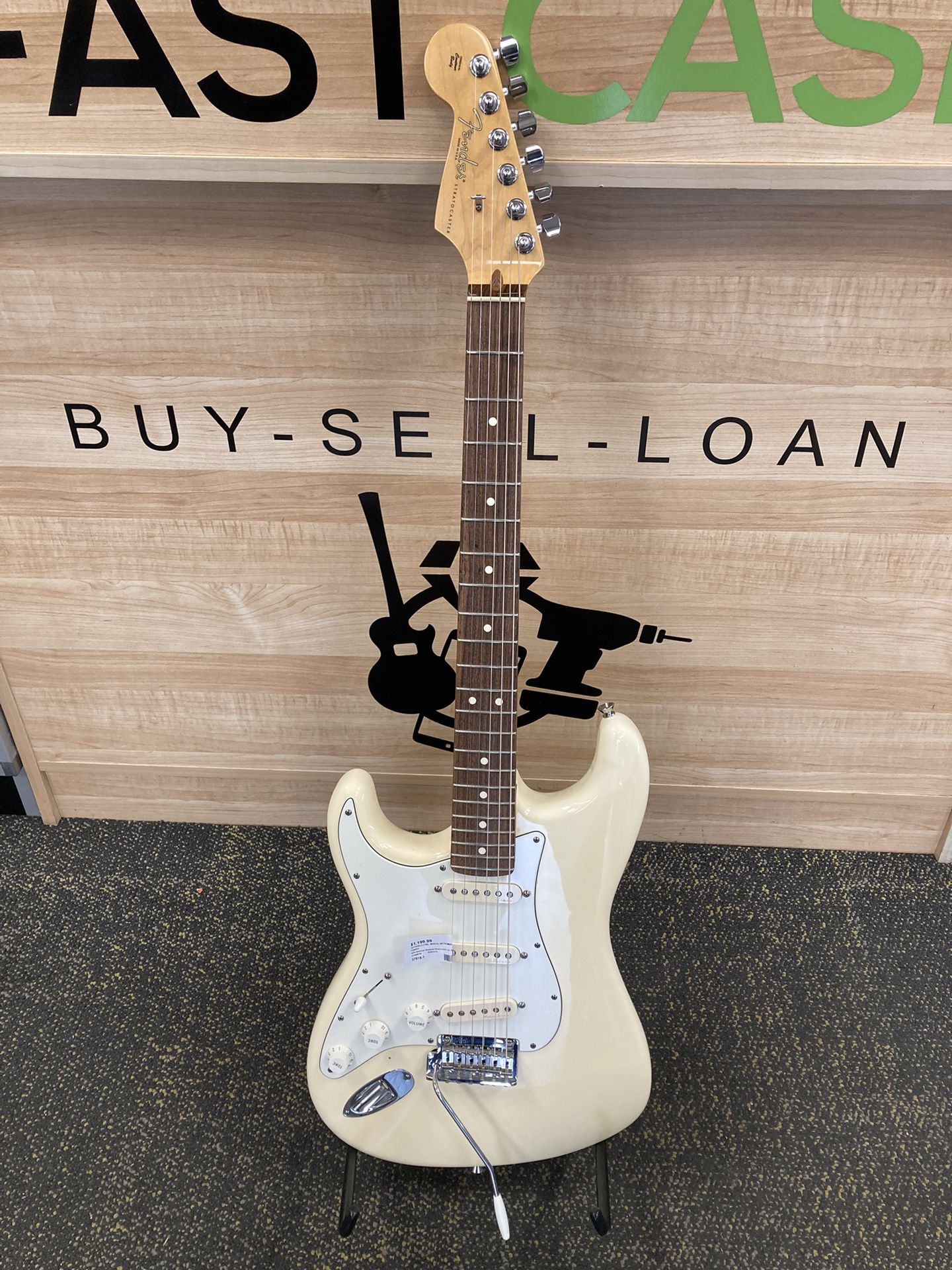 Fender 2010 American Standard Stratocaster Left Handed Olympic White