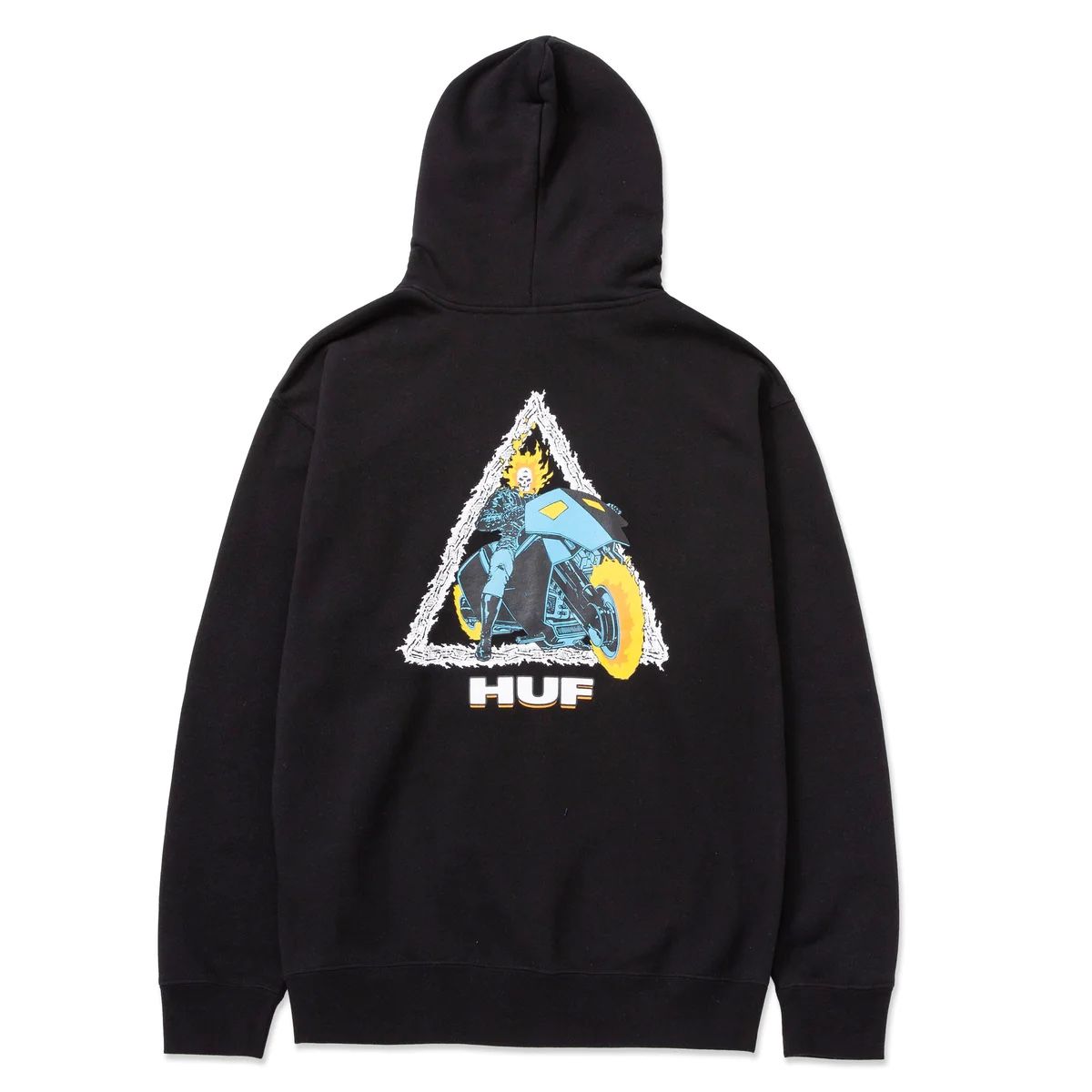 NEW 2023 HUF x MARVEL SWEATER HOODIE “Ghost Rider” SzM