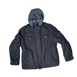 XL Men's Levi's® Wool Blend Hooded Jacket