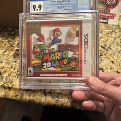 Super Mario 3D Land - Nintendo Selects - 3DS - CGC Graded 9.9 A++, Sealed
