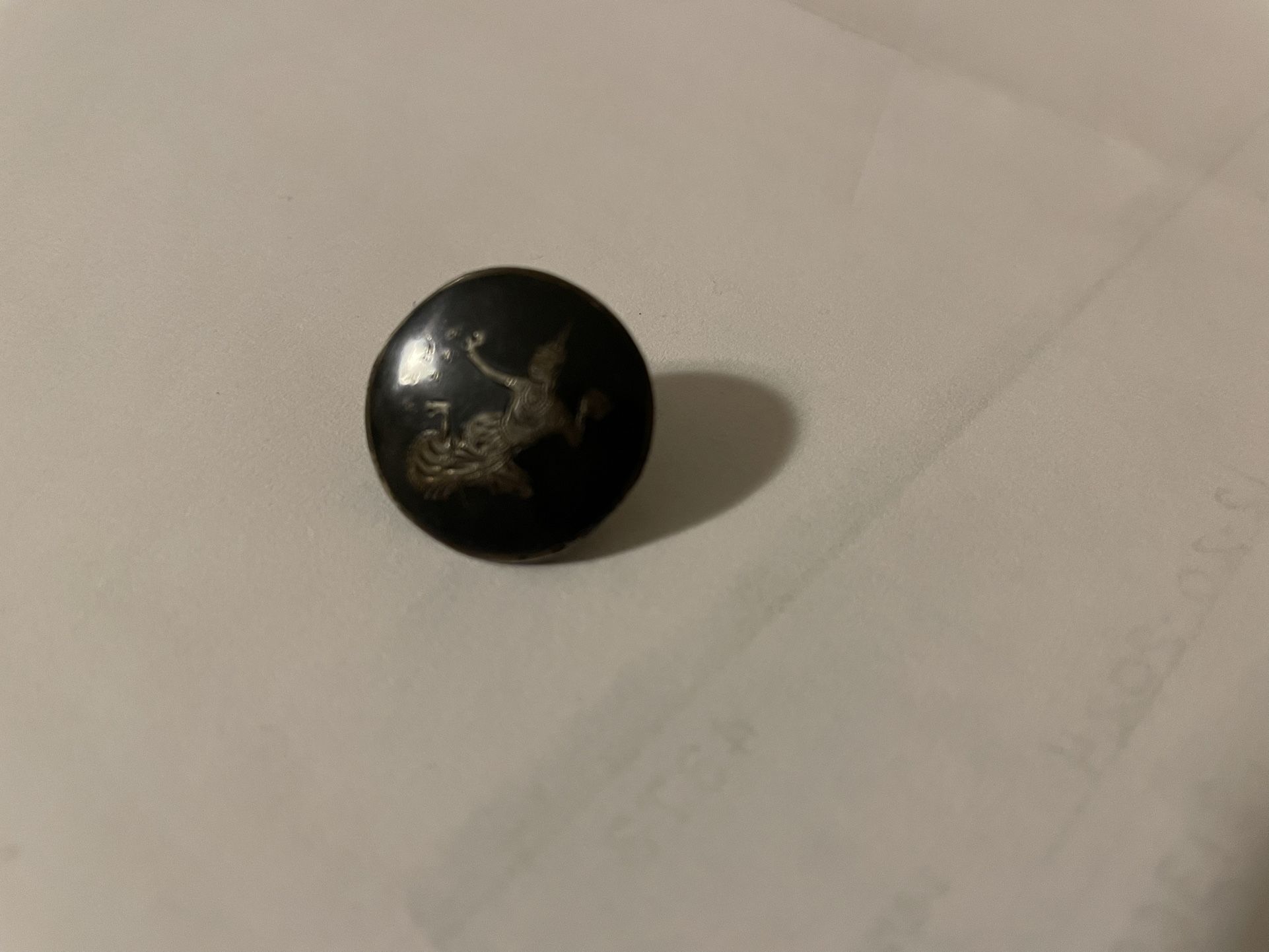 Vintage Sterling Silver Tie Clip