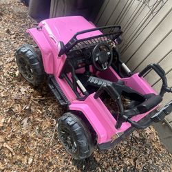 Pink Jeep 