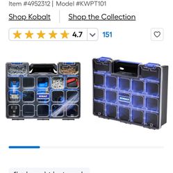 Kobalt 17 Compartment Tool And Accessory Case