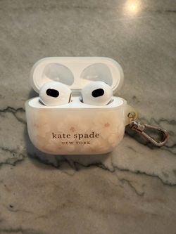 Apple AirPods 3rd Generation + Kate Spade Floral Case