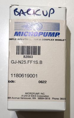 MICROPUMP 81486 GJ-N25.FF1S.B MAGNETIC  DRIVE  GEAR  PUMP  N3M - NEW