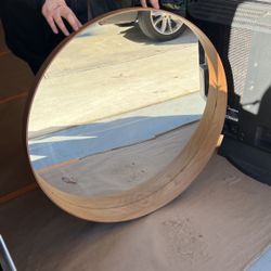 Ikea Stockholm Mirror, ash veneer (large)