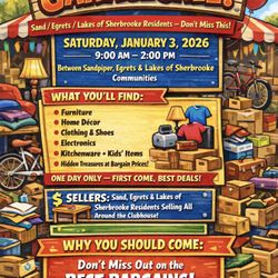 GARAGE SALE-Saturday January 3-9AM-2PM