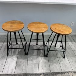 Adjustable Height Barstools 
