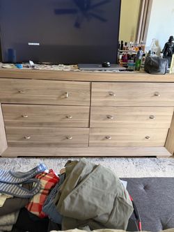Bedroom dresser and nightstand