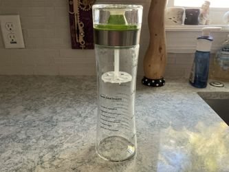 Glass Salad Dressing Shaker