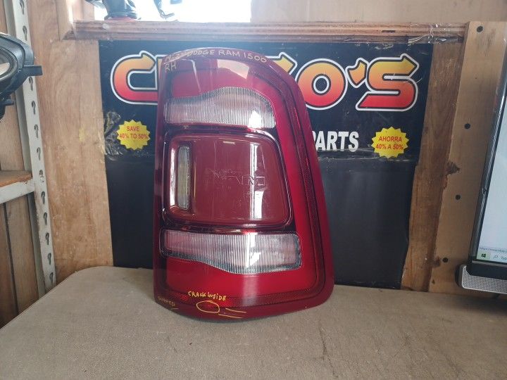 19 22 Dodge Ram 1500 RH Tail Light LED OEM.