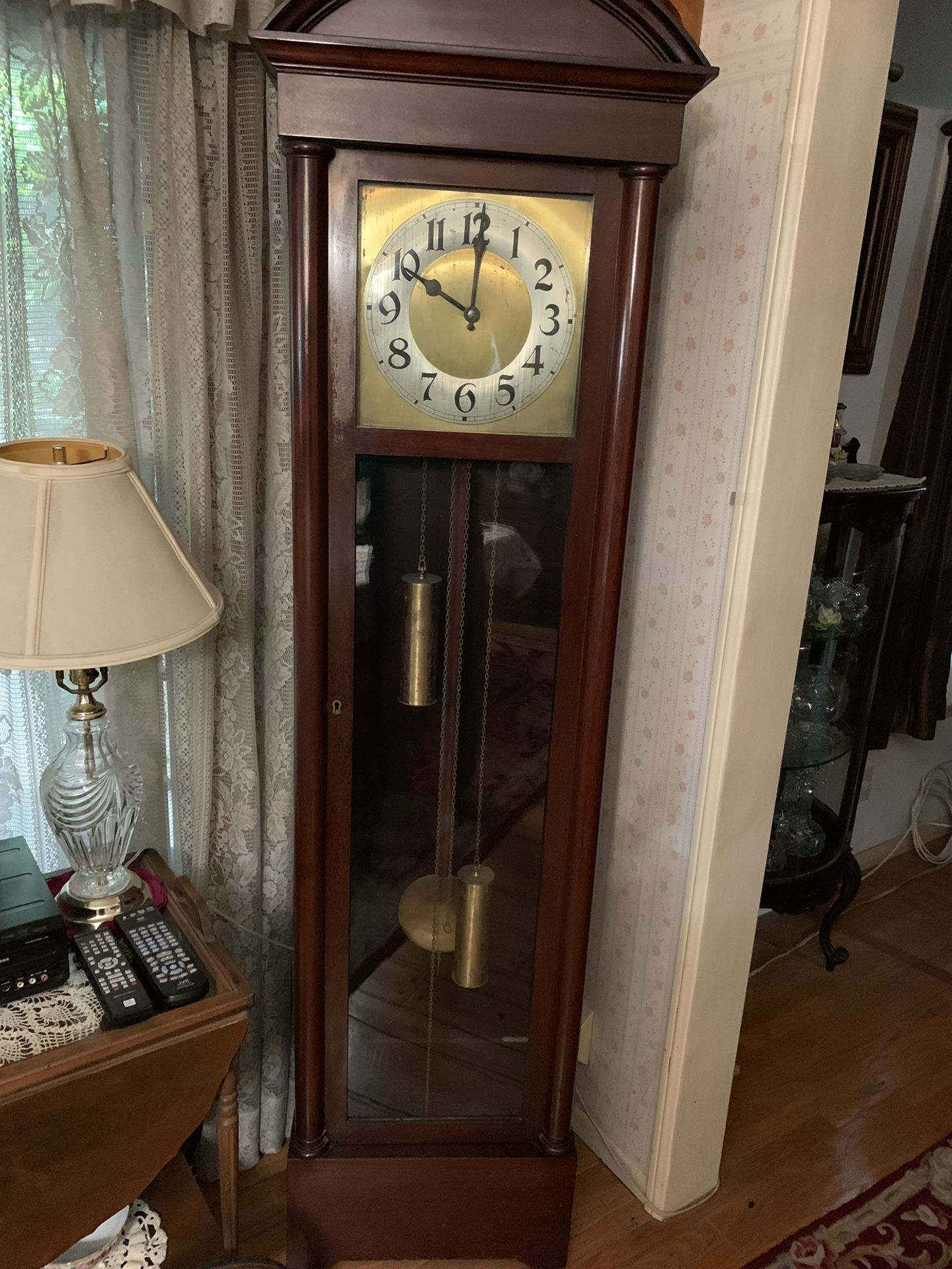 Antique German Grandfather Clock