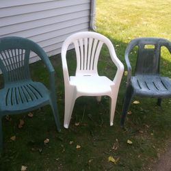 3 Outdoor Chairs!