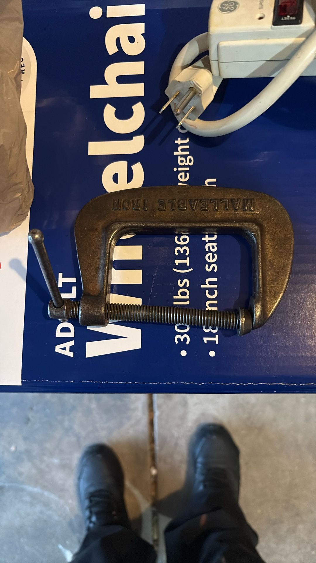 Unbreakable Malleable Iron C-clamp