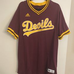 ASU Adidas Baseball Jersey (XL)