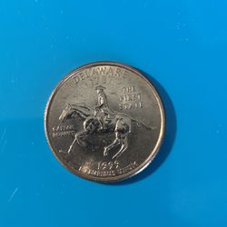1999 Delaware “Spitting Horse “ Quarterrare