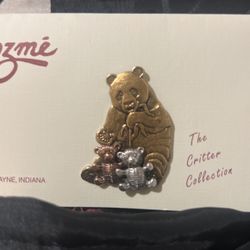 Cozme Bear Brooch Pin