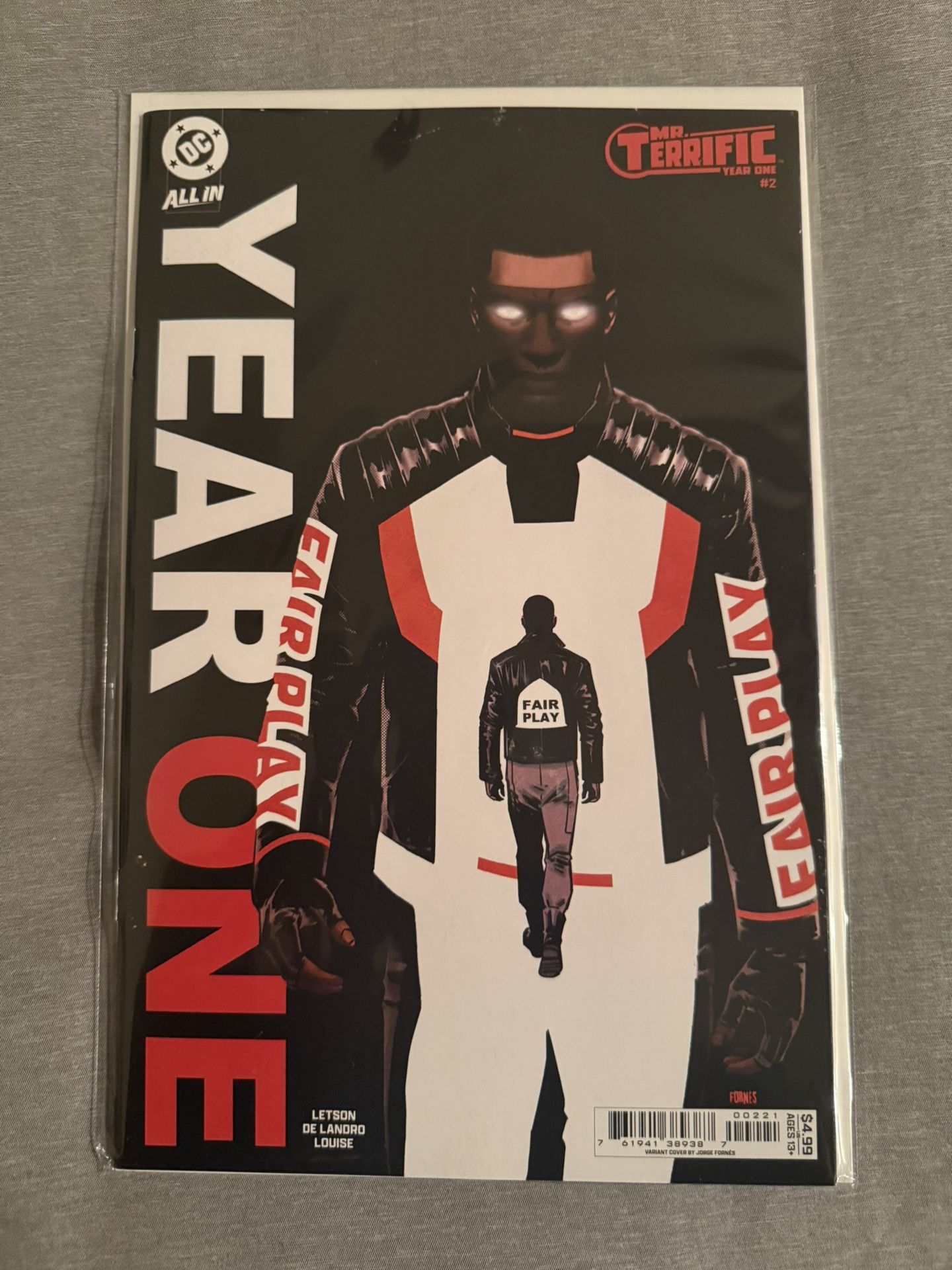 Mr. Terrific: Year One #2 Fornes Variant