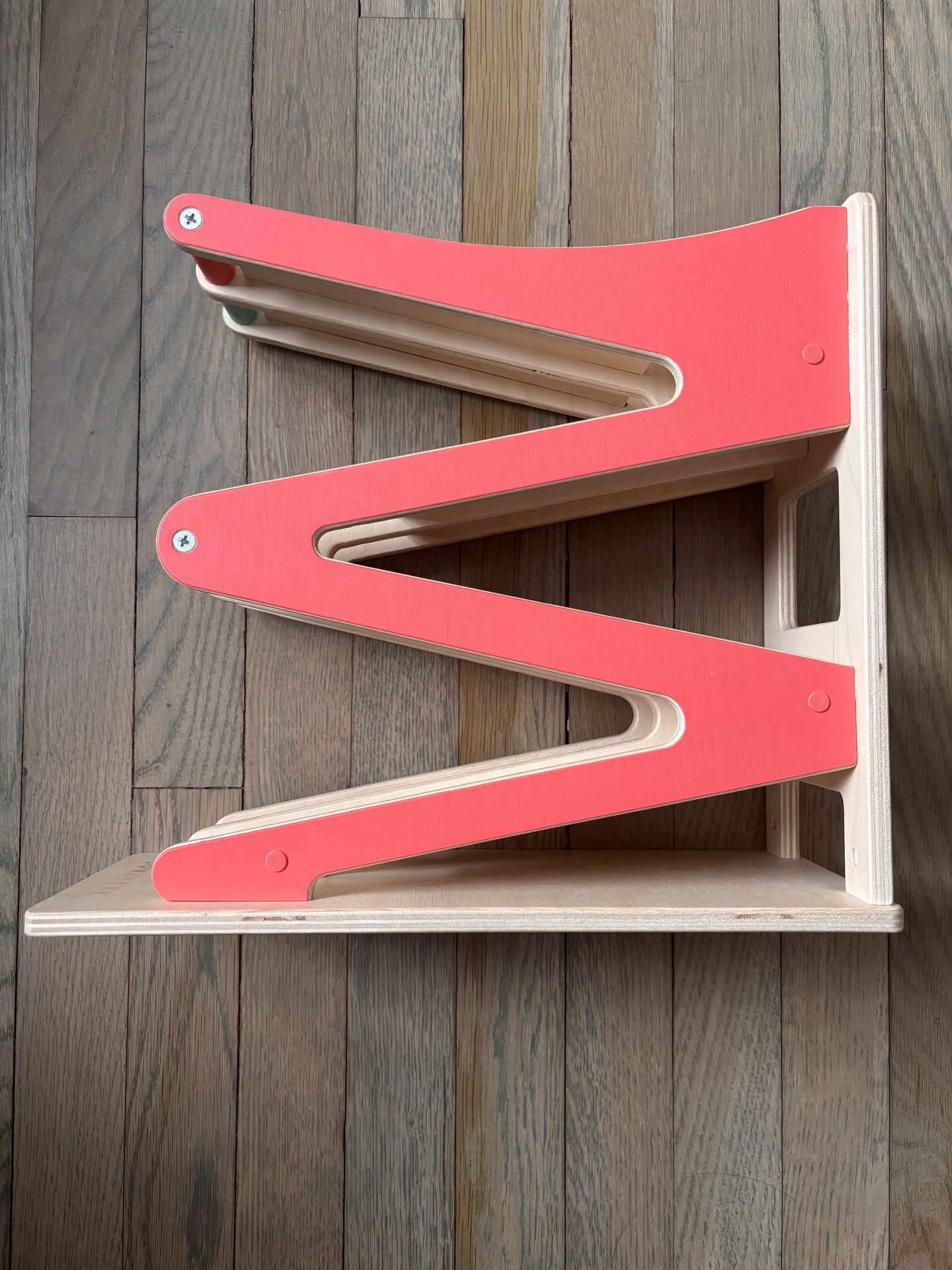 Lovevery 16-18 months wooden cars and racing ramp toy