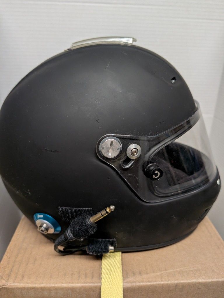 Snell SA2015 Racing Helmet – Small – HANS + Radio Comms – w/ Bag