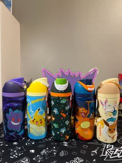 Owala Pokémon Water Bottles – Complete Set of 5