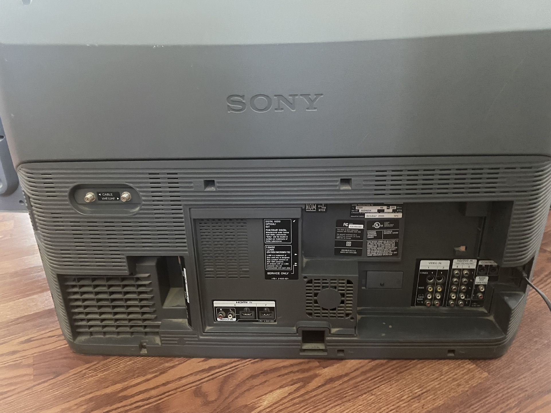 50” Sony Wega Tv (Free) for Sale in San Jacinto, CA OfferUp