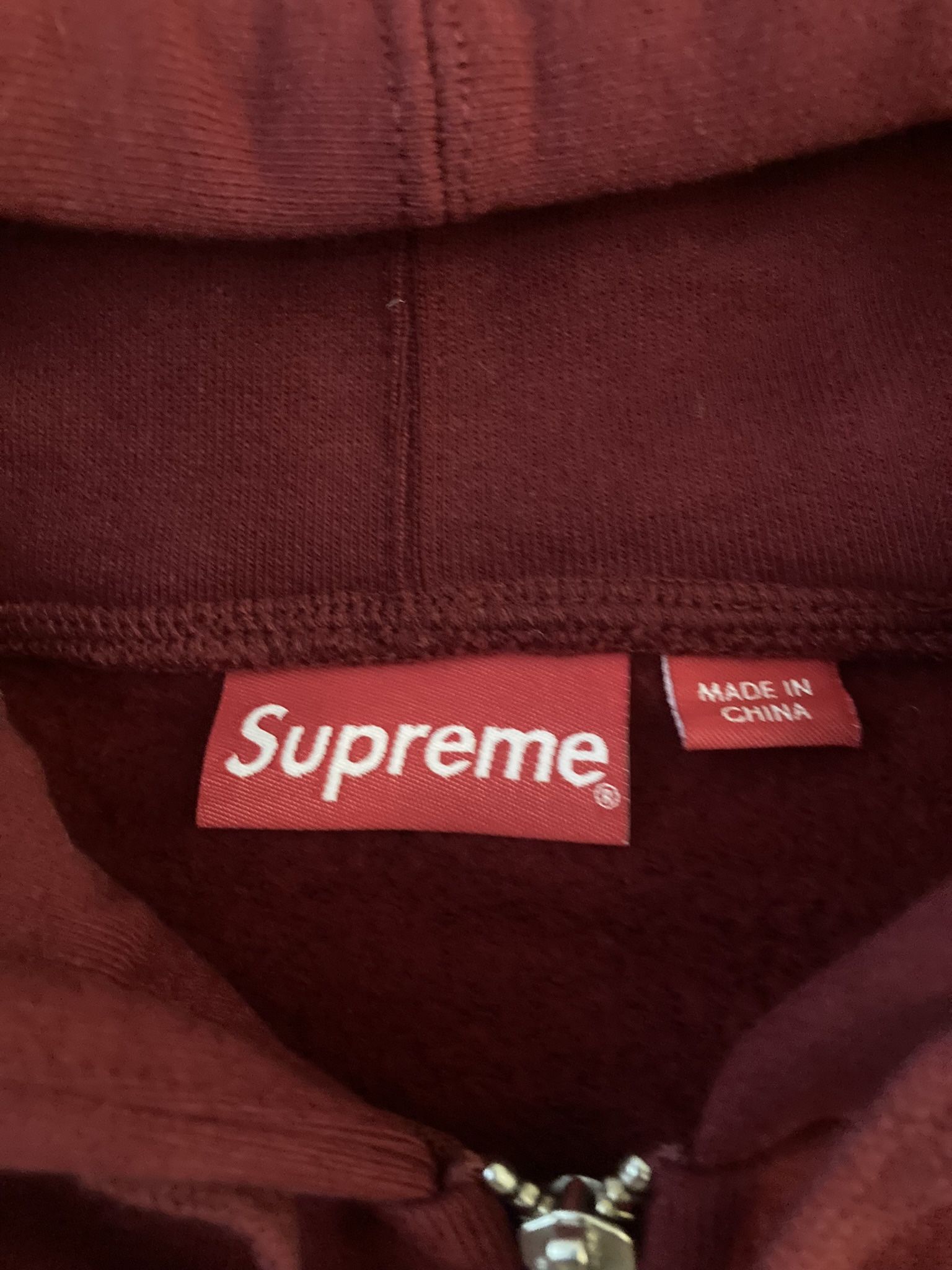 Supreme Zip-up Hoodie