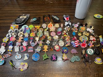Lot of 105 Disney Park pins