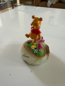 Disney Winnie the Pooh & Piglet Vintage Ron Lee Signed & Dated 1999 #149 of 1000