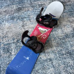 LTD 138 Cm Snowboard/Bindings/New Wax-Also Sell Boots/Goggles/Helmet/Clothing