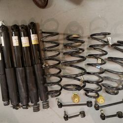 Jeep Wrangler Sahara suspension parts
