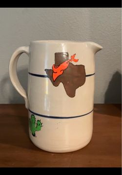 Vintage Marshall Pottery Ceramic Pitcher