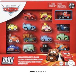 Disney Pixar Cars Mini Vehicle - 15pk 